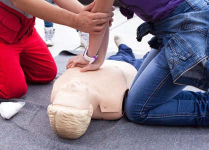 A variety of great first aid courses